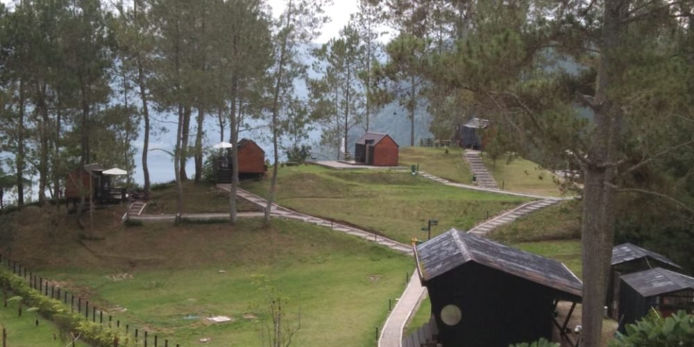 The kaldera danau toba